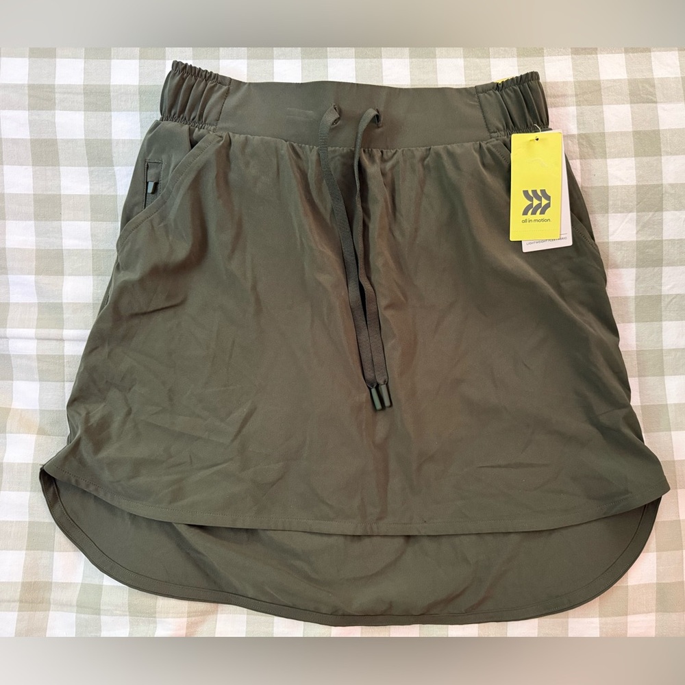 Olive Green Women's Skort by All in Motion
